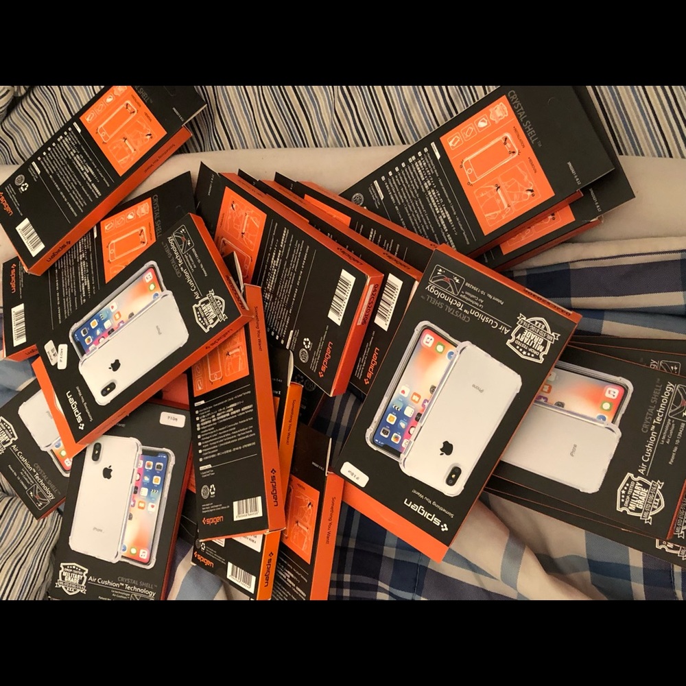 iPhone X/xs crystal shell case